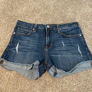 Just Black Jean Shorts